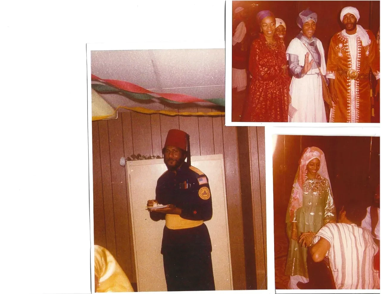 Cultural celebration photograph collage