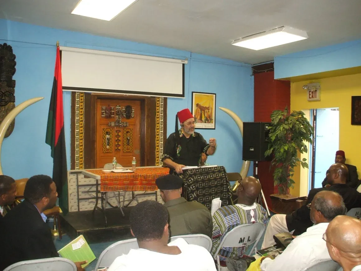 Speaker presenting to an audience