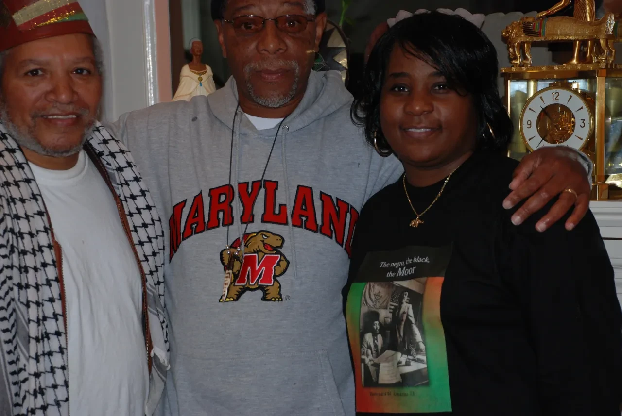 Archival community and book gathering photograph